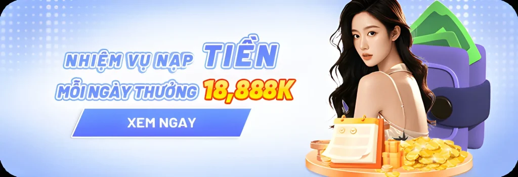 Nạp tiền mỗi ngày 88xx30 tặng tới 18.888k